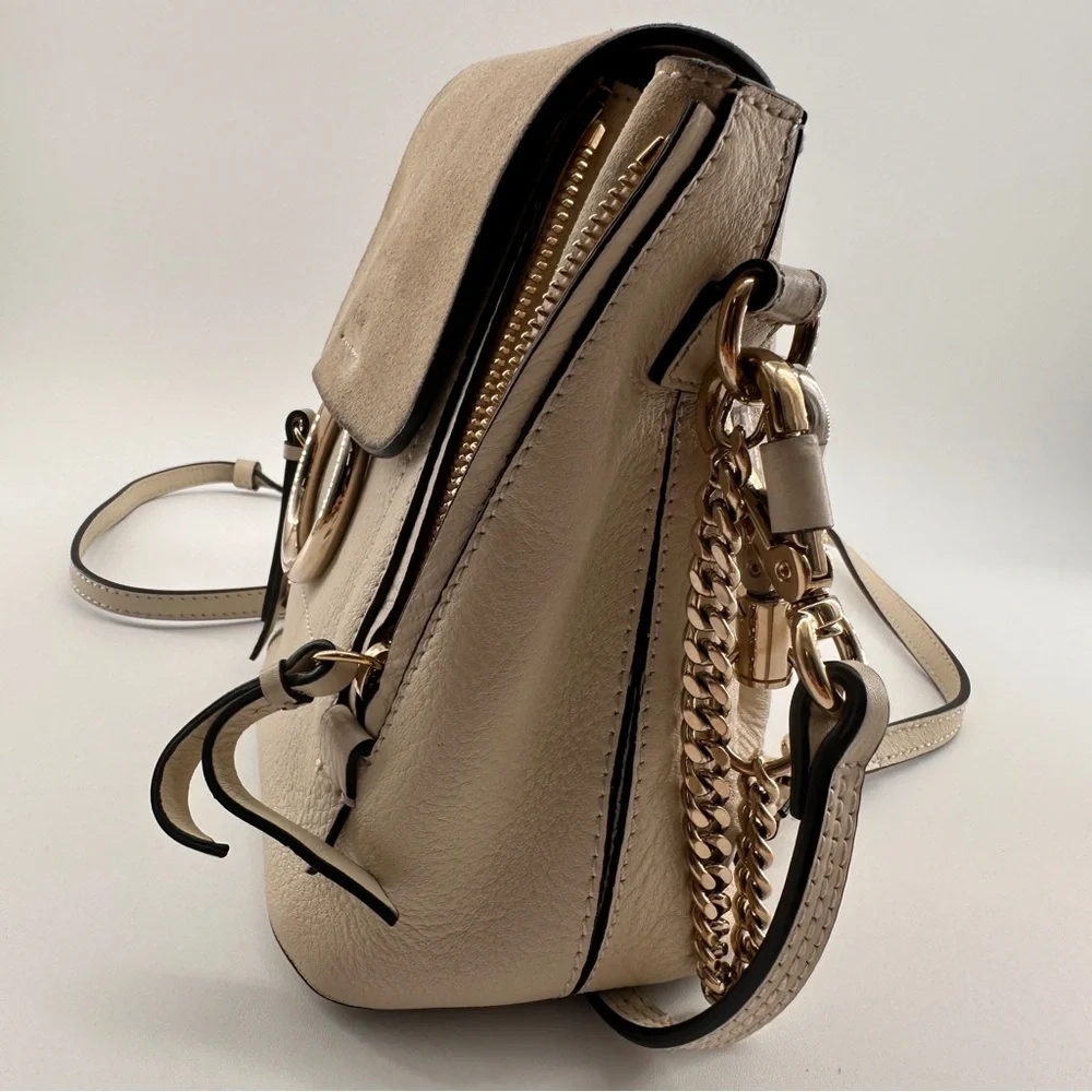 CHLOE
Suede Calfskin Mini Faye Backpack - Picture 15 of 16